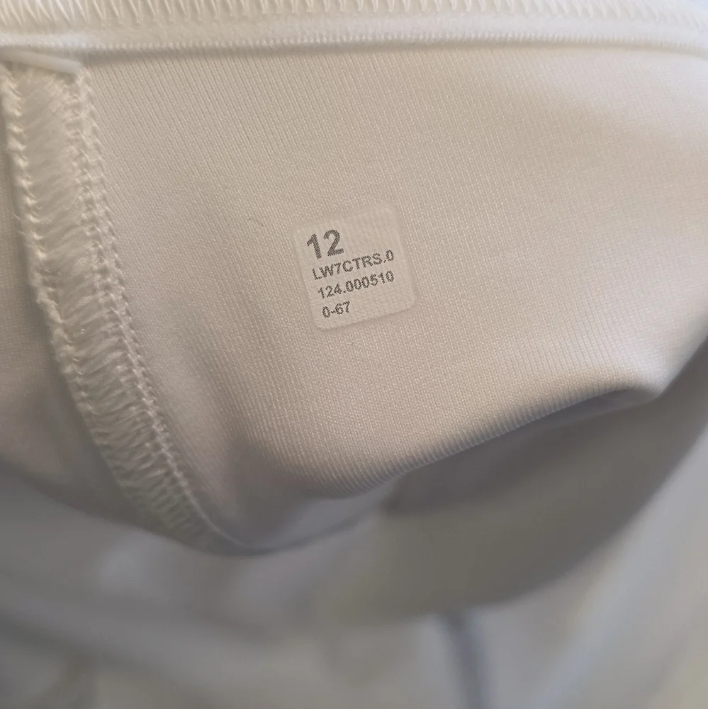 NWT Lululemon athletica White High-Rise Athletic Shorts
